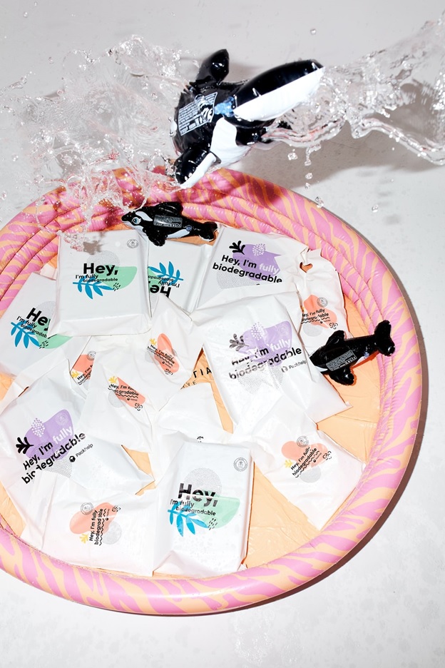 An example of custom, branded packages that appeal to consumers