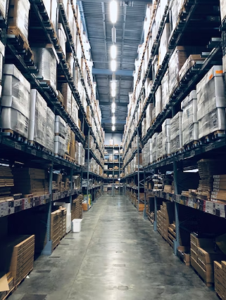 A large warehouse