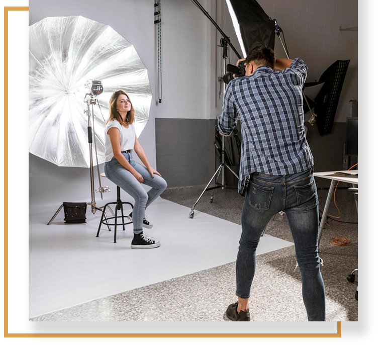 E-commerce photography studio