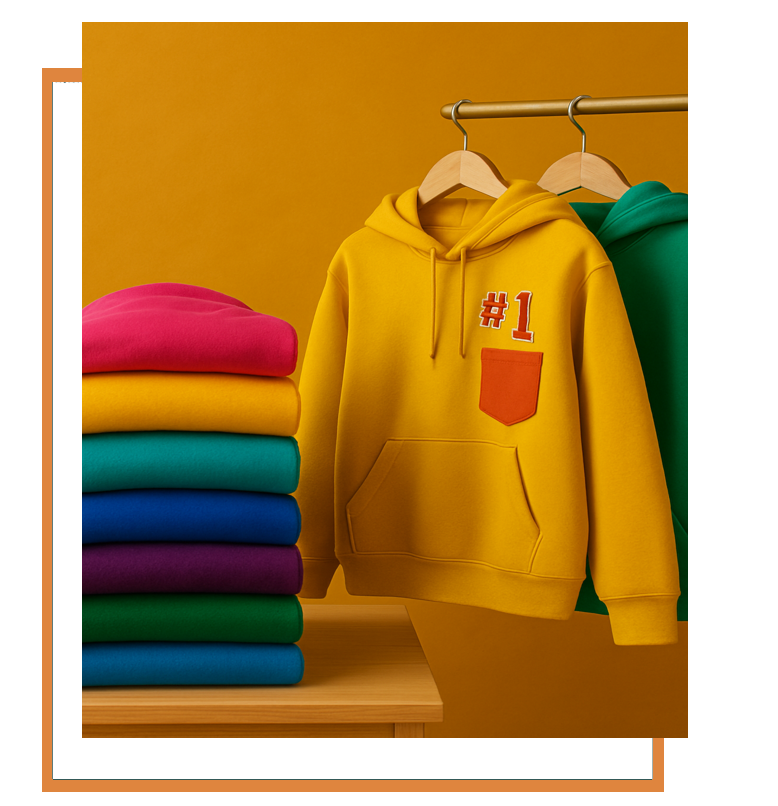 Hoodie Product Fulfilment - Colour